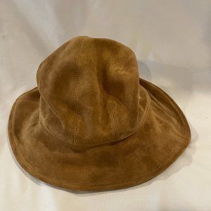 Rag & Bone Nando Suede Bucket Hat Cloche NWT Golden Brown $195